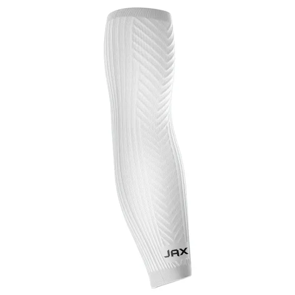 Jax Premium White Arm Sleeves (qty 2) size L/XL