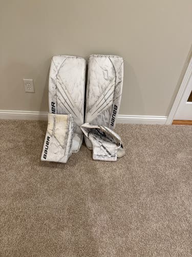 2023 34" Bauer 3X Regular Goalie Full Set (Used)