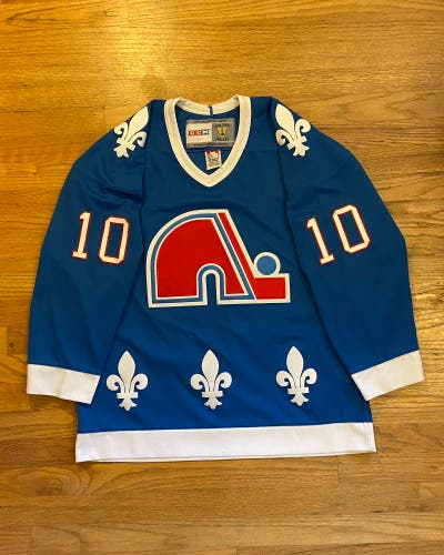 Vintage Guy Lafleur Quebec Nordiques Hockey Jersey