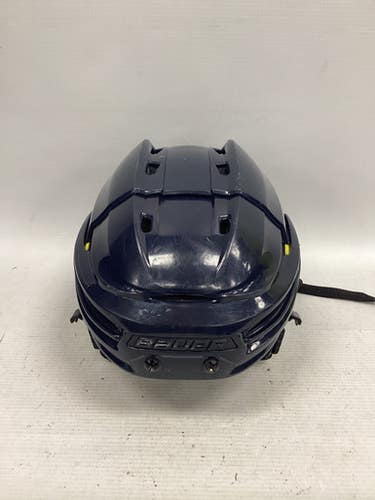 Used Bauer REAKT 100 S COACH Hockey Helmet Only Navy Blue SM 11851-S000036556