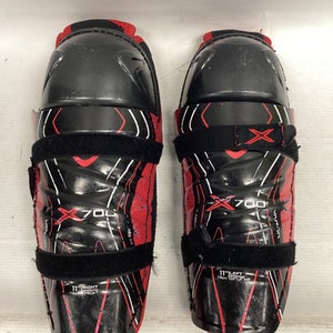 Used Bauer VAPOR X700 USED Junior Shin Guards Black 11" 11851-S000036555