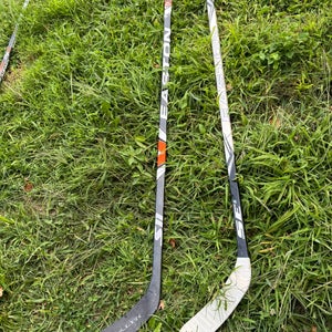 2 Pack Senior Easton Right Handed Hockey Sticks BUNDLE