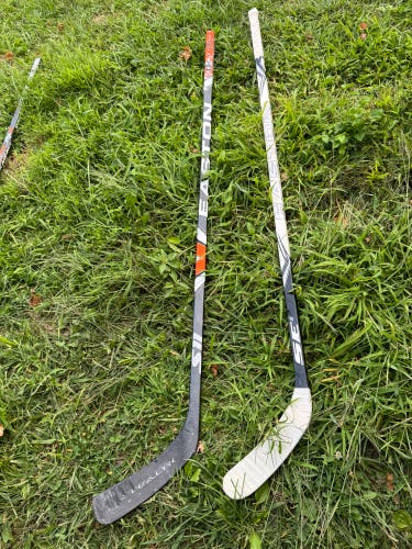 2 Pack Senior Easton Right Handed Hockey Sticks BUNDLE