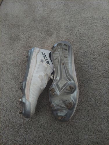 White Men's Size M 10.5 (W 11.5) Adult Adidas (New)