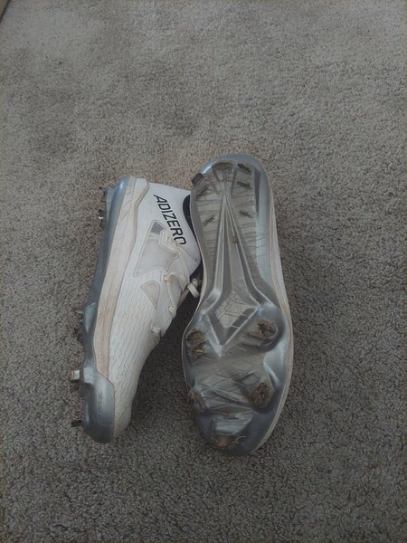 White Men's Size M 10.5 (W 11.5) Adult Adidas (New)