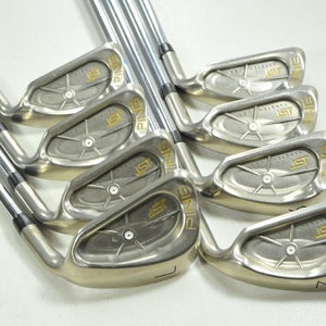 Ping ISI Nickel 4-W,LW Iron Set Regular Flex Right Rifle 5.5 Steel # 198111