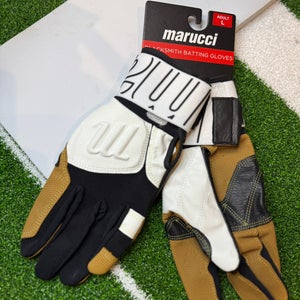 Large Marucci Blacksmith Batting Gloves (New)