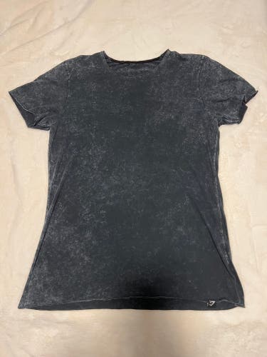 GymShark Acid Wash Lightweight Black Shirt