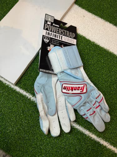 Small Franklin Powerstrap Batting Gloves (New)