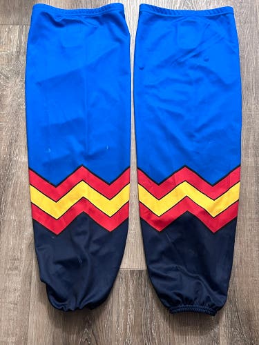 TOLEDO WALLEYE WONDER WOMEN GAME WORN SOCKS