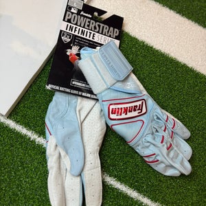 Large Franklin Powerstrap Batting Gloves (New)
