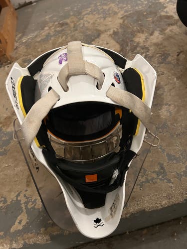 Senior Large CCM Axis 1.9 Goalie Mask  (Used)