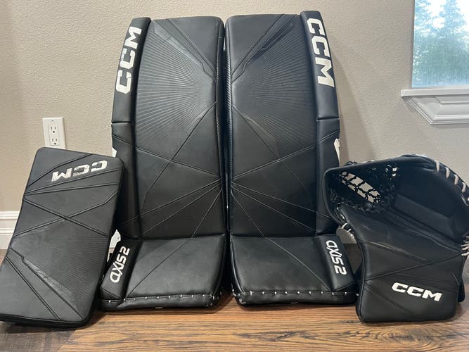 33" Regular  Axis 2 Pro Goalie Full Set