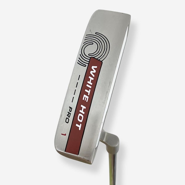 Odyssey White Hot Pro 1 Putter Right Handed Steel Shaft 35” W/ Headcover