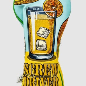 Pins & Aces Screwdriver Driver Headcover (Multi) Golf 2025 NEW