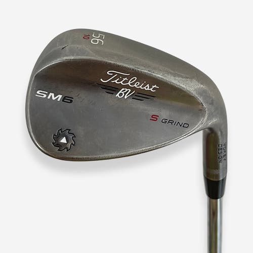 Titleist Vokey SM6 Grey Wedge 56° 10 Bounce Right Handed Wedge Flex Steel Shaft