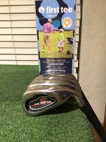 Callaway 2004 Big Bertha Irons Set (5-9 Irons) Regular RCH 75i Graphite Shafts