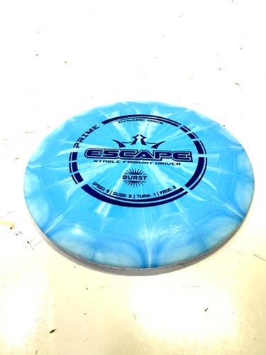Used Dynamic Discs ESCAPE Disc Golf Driver Sky Blue 11860-S000296173
