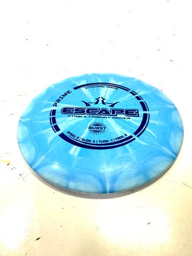 Used Dynamic Discs ESCAPE Disc Golf Driver Sky Blue 11860-S000296173