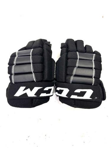 Used CCM EDGE Youth Gloves Black 10" 11860-S000296172