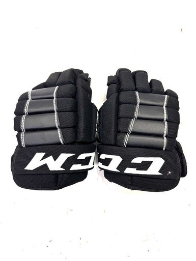 Used CCM EDGE Youth Gloves Black 10" 11860-S000296172