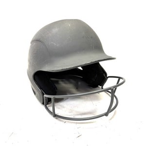 Used Easton 6 - 6 7/8 Batting Helmet w/Mask Grey S/M 11860-S000296187
