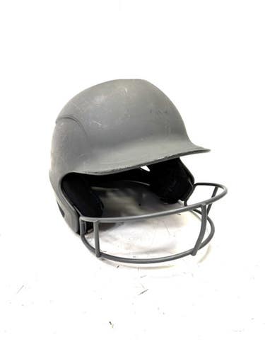 Used Easton 6 - 6 7/8 Batting Helmet w/Mask Grey S/M 11860-S000296187