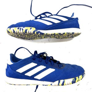Used Adidas Soccer Indoor Shoes Royal Blue Senior 7.5 11860-S000296203