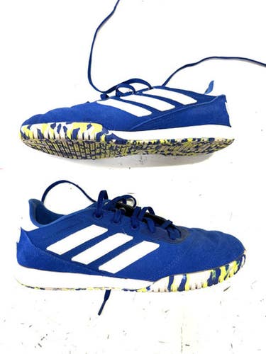 Used Adidas Soccer Indoor Shoes Royal Blue Senior 7.5 11860-S000296203