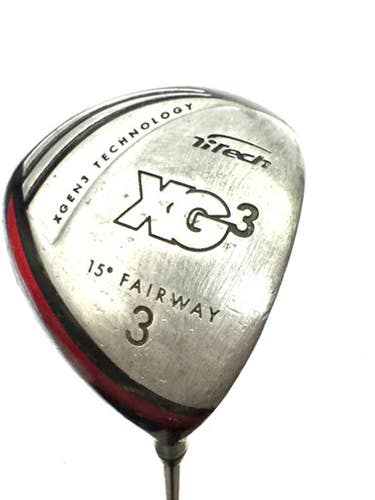 Used TiTech XG3 Mens Fairway Wood RH 3 Wood 11860-C000296212