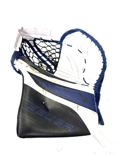 Used Bauer HYPERLITE 2 Inter Goalie Catcher White 11860-S000296228