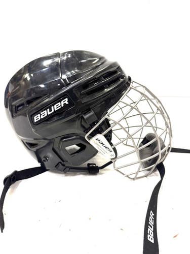Used Bauer IMS 5 EXPIRED Helmet Cage Combo Black MD 11860-S000296257