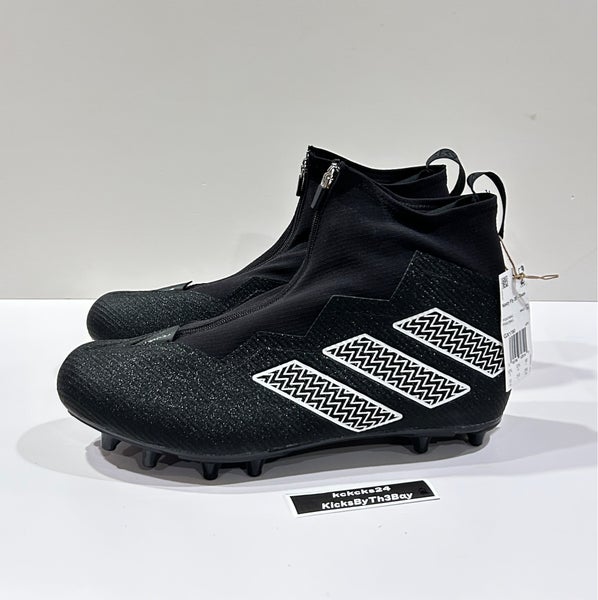 Adidas Nasty Fly 2E Team Football Cleats Black Size 13 Extra Wide GX1780