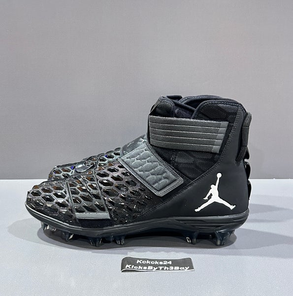 Jordan Force Savage Elite Football Cleats Black Size 14 Mens CV1665-003