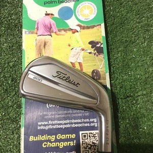Titleist T200 Forged 5 Iron Stiff S300 AMT Black Steel Shaft (Demo Club) 38