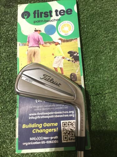 Titleist T200 Forged 5 Iron Stiff S300 AMT Black Steel Shaft (Demo Club) 38