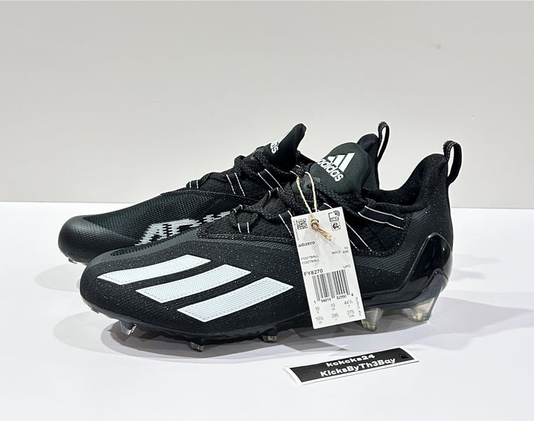 Adidas Adizero Football Cleats Core Black Size 10.5 Mens FY8270
