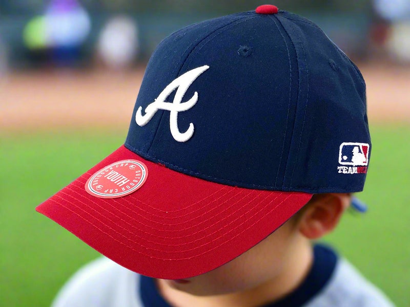 Atlanta Braves MLB National League Home Youth NOS Replica M-275 Cap (New)
