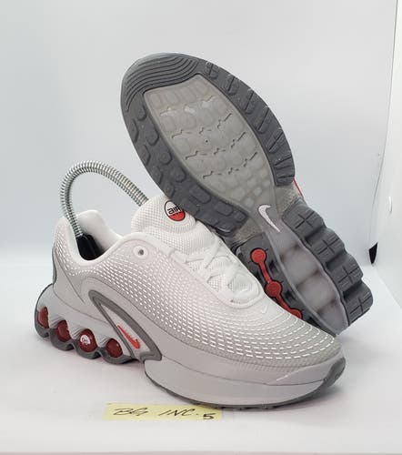 Big Kid's Nike Air Max DN Shoes Size 3Y / Smoke Grey/University Red HQ4873-002