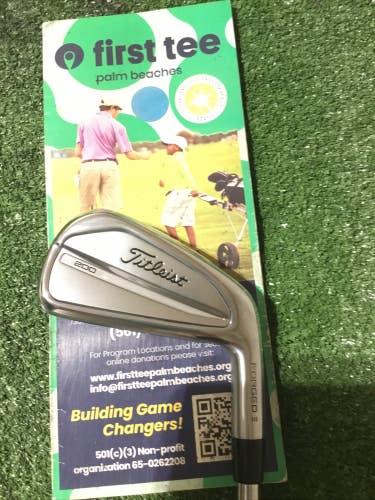 Titleist T200 Forged 4 Iron Stiff S300 AMT Black Steel Shaft (Demo Club)