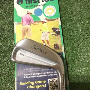 Titleist T100 Forged 4 Iron Stiff S300 AMT Tour White Steel Shaft (Demo Club)
