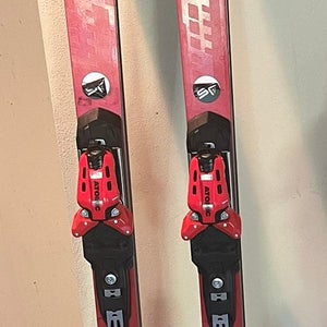 Unisex 2024 Stockli LASER GS FIS 188 cm Racing Skis With Bindings Max Din 16 (Used)