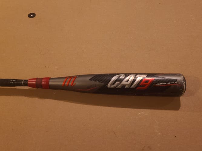 Marucci CAT9 Composite USSSA Certified Bat (-10) 19 oz 29" (Used) 29/19 Drop 10