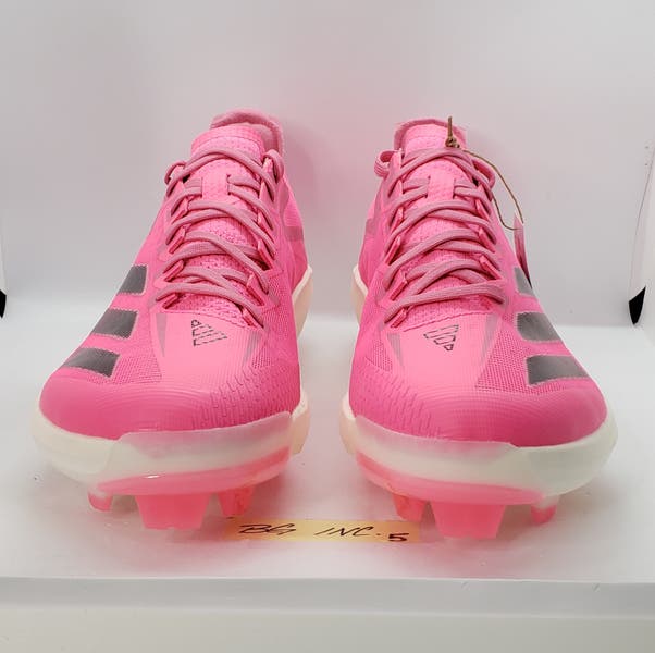 Adidas Adizero Electric+ TPU Lucid Pink Baseball Cleats PE 