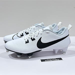 Size 10 Wide Nike Vapor Edge Speed 360 2 D Football Cleats White FJ7093-100 WD