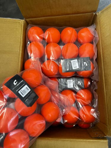 120 New Lacrosse Balls (Orange)