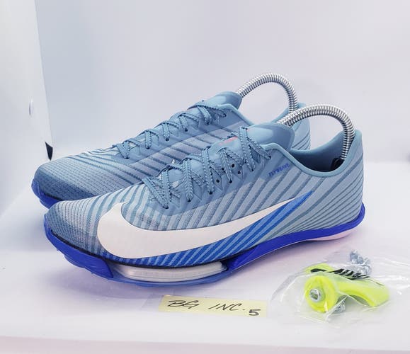 Nike Air Zoom Maxfly 2 Sprint Spikes ‘Denim Turquoise’ Mens Size 8 / HQ1843-400