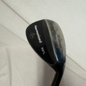 Men's Wilson harmonized Right Handed Lob Wedge Wedge Flex 60 Degree Steel Shaft (Used)