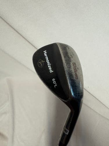 Men's Wilson harmonized Right Handed Lob Wedge Wedge Flex 60 Degree Steel Shaft (Used)