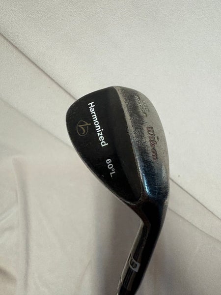 Men's Wilson harmonized Right Handed Lob Wedge Wedge Flex 60 Degree Steel Shaft (Used)